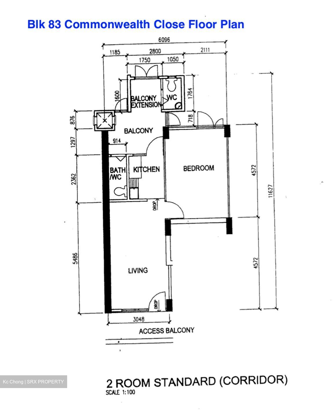 Blk 83 Commonwealth Close (Queenstown), HDB 2 Rooms #437819051